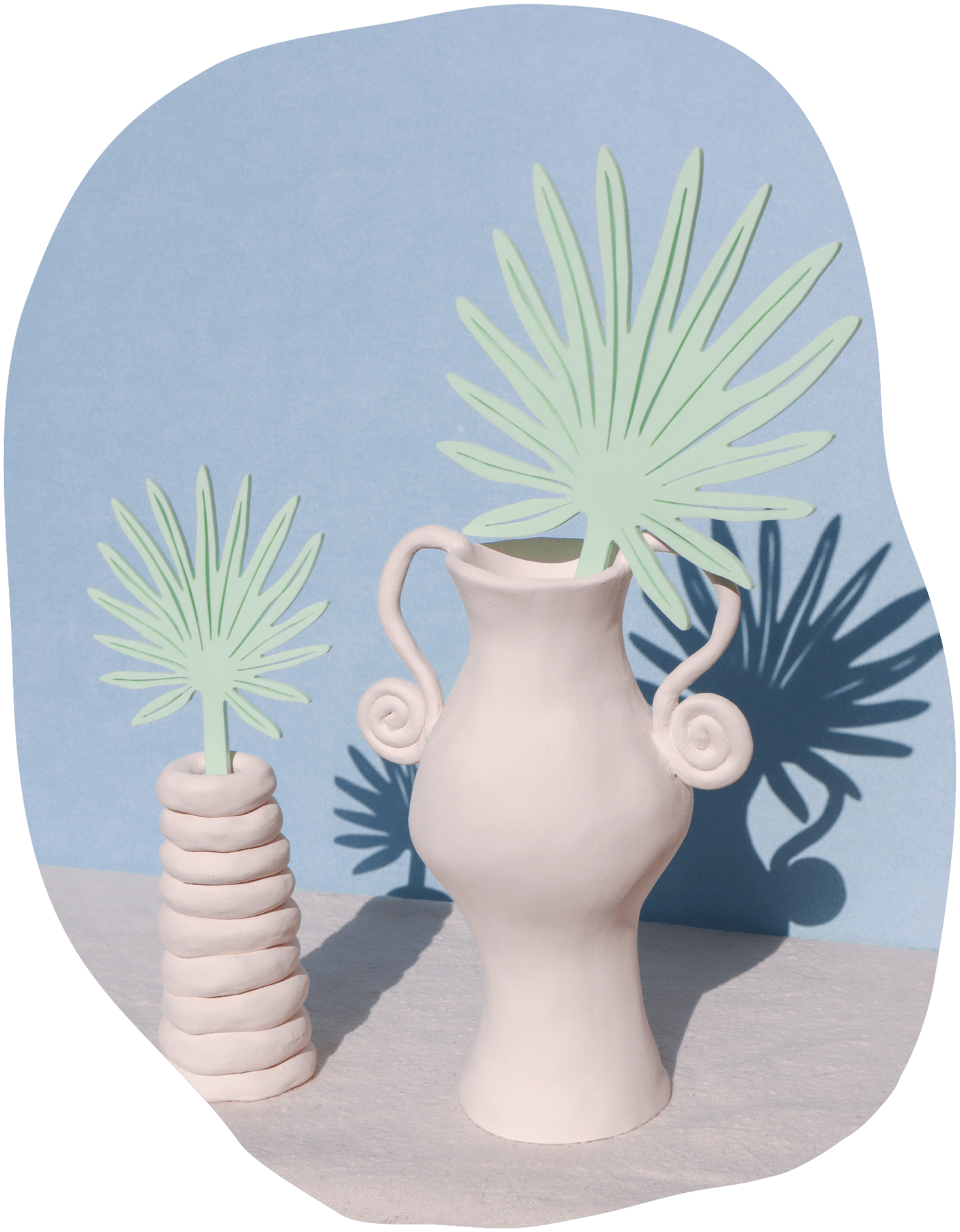FAN PALM STEM