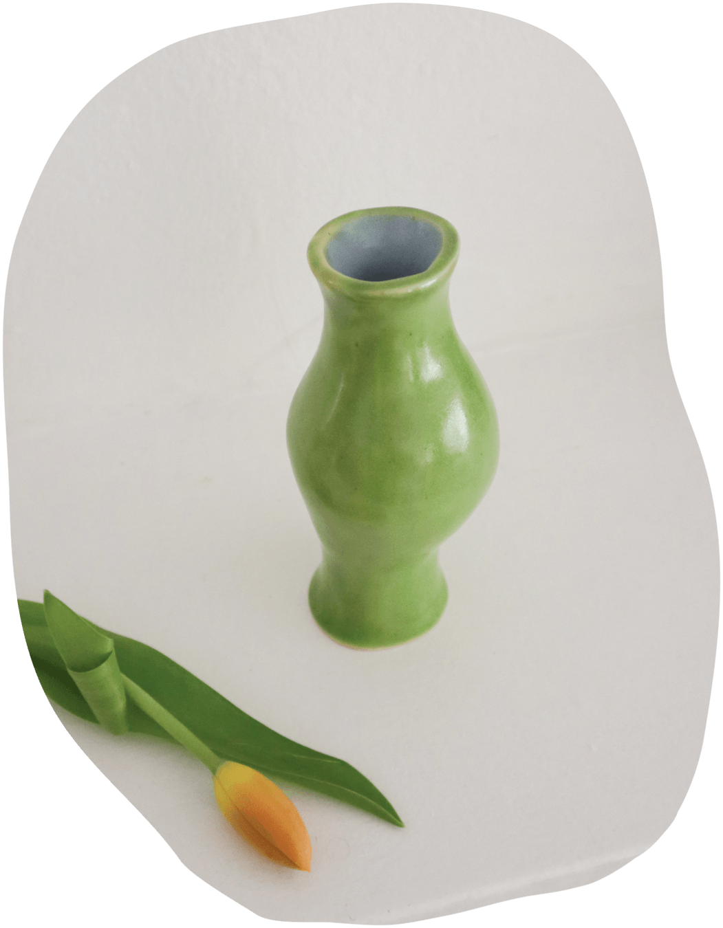 SPRING GREEN MINI VASE